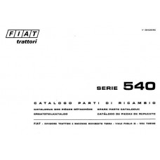 Fiat 540 Parts Manual